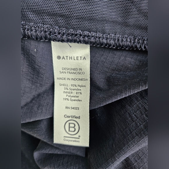 Athleta Trekkie Crest Skort in Navy Size 14 - Picture 9 of 12